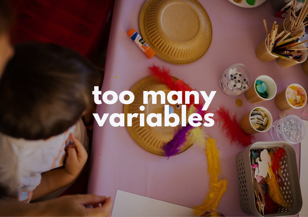 Too many variables, not enough info