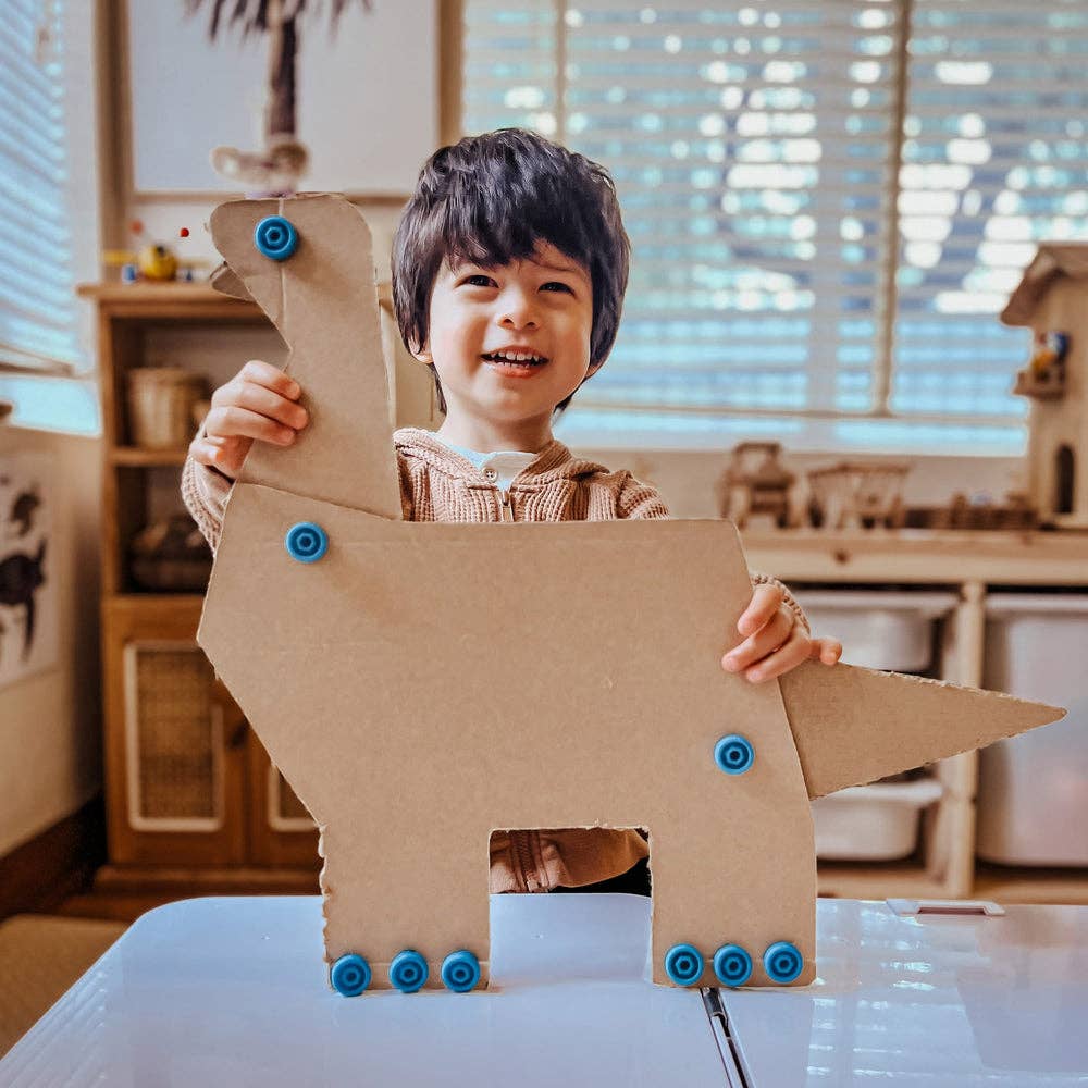 Makedo Cardboard Build Kit, creative building activity for kids