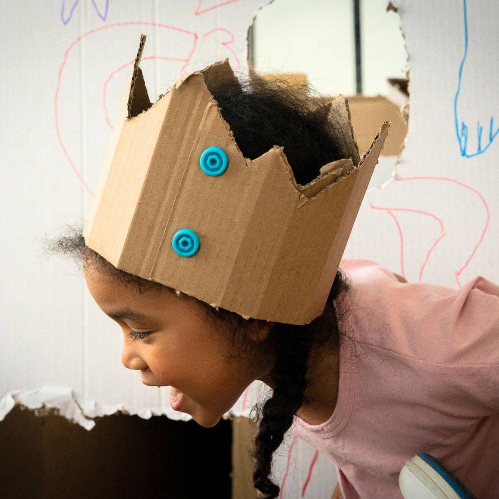 Makedo Cardboard Build Kit, suitable for ages 3 and up
