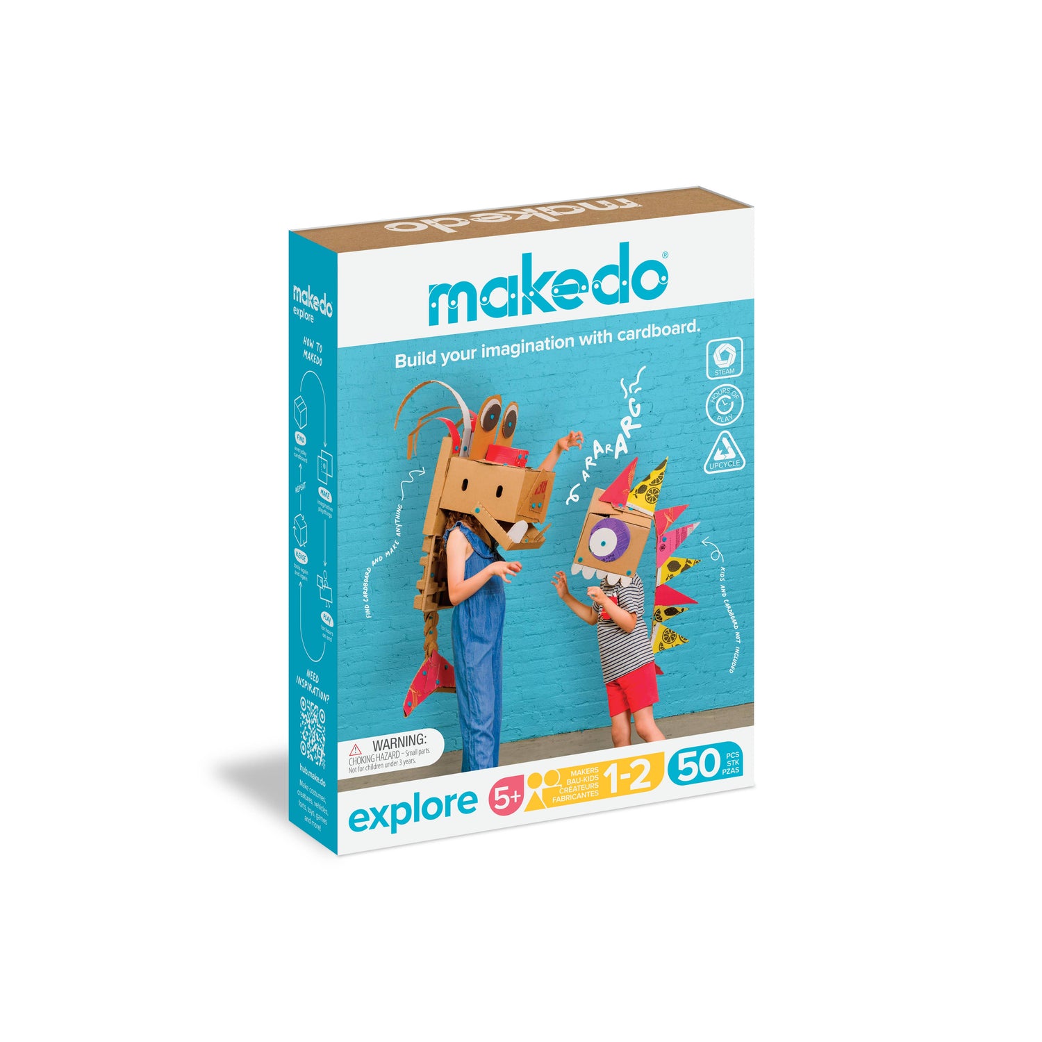 Makedo Cardboard Build Kit, add-on for Studio Huske mat orders