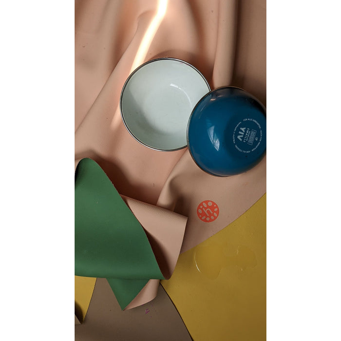 Activity Mat | round, multi-functional, waterproof, vegan (ROAM, M), peach/green - studio huske - studio huske - studio huske - Play Mats & Gyms - SKU101