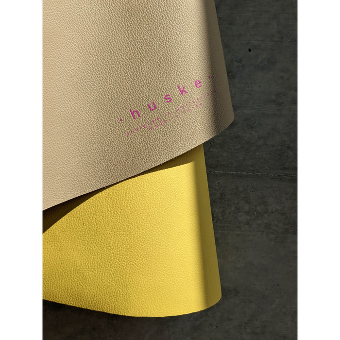 Activity Mat | round, multi-functional, waterproof, vegan (ROAM, M), yellow/mocca - studio huske - studio huske - studio huske - Play Mats & Gyms - SKU102