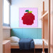 Apple, Abstract Duplo Block Poster