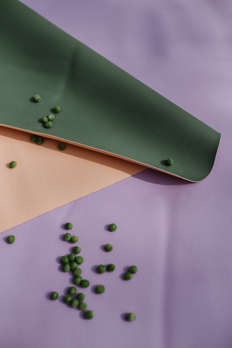 Placemat, Changing-pad, multi-functional, vegan, waterproof (WRIGGLE, S), peach/ green - studio huske - studio huske - studio huske - Placemats - SKU401